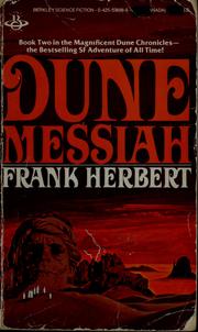 Cover of: Dune messiah: book two in the Dune chronicles