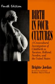 Cover of: Birth in four cultures by Brigitte Jordan