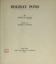Cover of: Holiday Pond