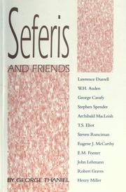 Seferis and friends by George Thaniel