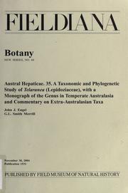 Austral Hepaticae by John J. Engel