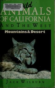 Cover of: Wild animals of California and the West