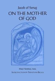 Cover of: On the Mother of God by Jacob of Serug