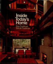 Cover of: Inside today's home
