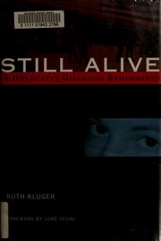 Cover of: Still alive by Ruth Klüger