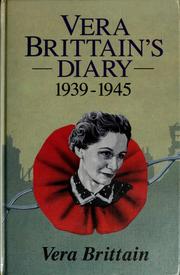 Cover of: Diary 1939-1945, wartime chronicle