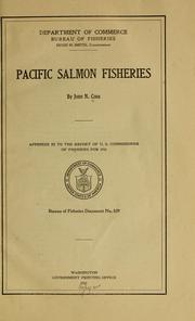 Cover of: Pacific salmon fisheries