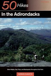 Cover of: 50 hikes in the Adirondacks by Barbara McMartin