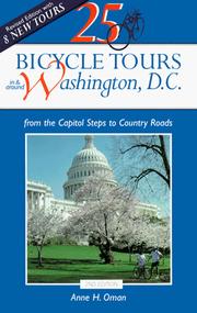 Cover of: 25 bicycle tours in and around Washington, D.C.: from the Capitol steps to country roads
