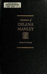 Cover of: Ancestors of Delana Manley
