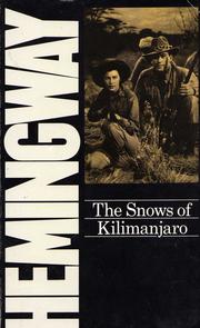 Cover of: The snows of Kilimanjaro, and other stories by 