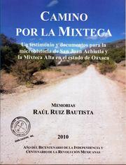 Cover of: Camino por la Mixteca. by 