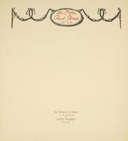 Cover of: Les robes de Paul Poiret by Paul Iribe