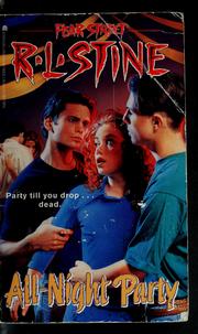Cover of: All-night party by R. L. Stine
