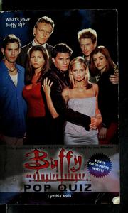 Cover of: Buffy the vampire slayer pop quiz