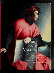 Cover of: Culture and values by Lawrence Cunningham