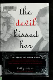 The devil kissed her by Kathy Watson