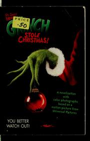Cover of: Dr. Seuss' How the Grinch stole Christmas