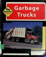 Cover of: Garbage trucks