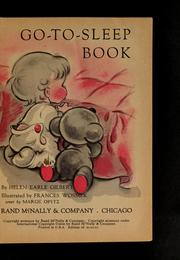 Cover of: Go-to-sleep book by Helen Earle Gilbert
