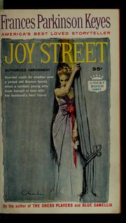 Cover of: Joy Street by Frances Parkinson Keyes