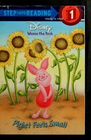 Piglet Feels Small by Jennifer Weinberg, A. A. Milne
