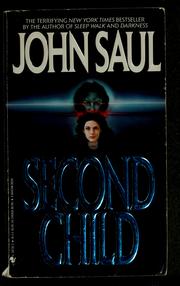 Cover of: Second child by John Saul
