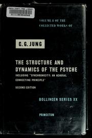 Cover of: The structure and dynamics of the psyche