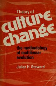Cover of: Theory of culture change