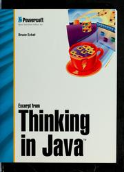 Thinking in Java by Bruce Eckel