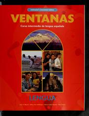 Cover of: Ventanas: curso intermedio de lengua espanõla