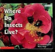 Where Do Insects Live? (Science Emergent Readers) by Susan Canizares