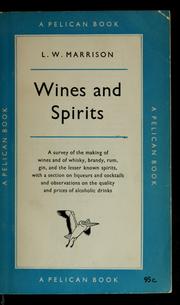 Cover of: Wines and spirits by L. W. Marrison