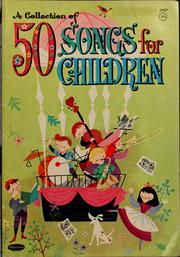 Cover of: 50 songs for children