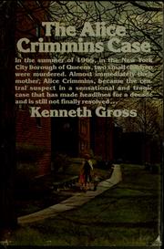 The Alice Crimmins case by Gross, Ken