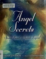 Cover of: Angel secrets: stories based on Jewish legend