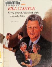 Cover of: Bill Clinton by Carol Greene