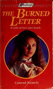 Cover of: The Burned Letter by Conrad Nowels