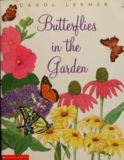 Cover of: Butterflies in the garden by Carol Lerner