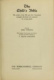 Cover of: The child's Bible by John Stirling