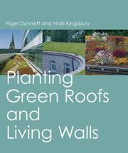 Cover of: Planting Green Roofs and Living Walls