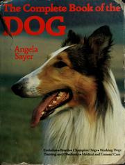 Cover of: The complete book of the dog