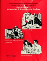 Cover of: Comprehensive counseling & guidance curriculum: high school