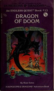 Cover of: Dragon of doom