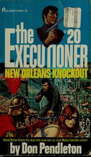 Cover of: The Executioner #20: New Orleans Knockout