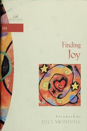 Cover of: Finding joy