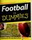 Cover of: Football for dummies