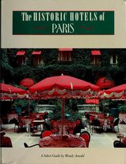 Cover of: The historic hotels of Paris