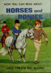 Cover of: Horses and ponies by Stephen Attmore