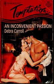Cover of: An inconvenient passion